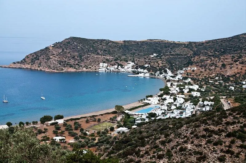 Vathi Bay Beach in Sifnos